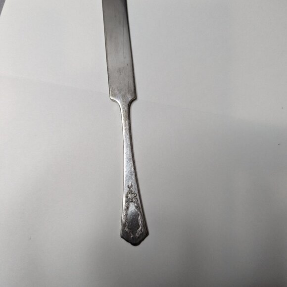 Antique Yourex Associated Silver Butter Knife Sterling